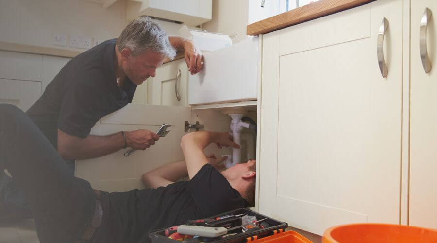 Professional burst pipe repair services in West Enfield, ME